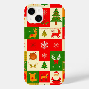 Festliche Weihnachtsmagie 🎁✨ Schneeglück Winterst Case-Mate iPhone 14 Hülle