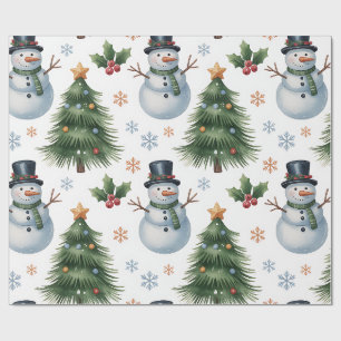 Festliche Weihnachtspapier-Kollektion Geschenkpapier