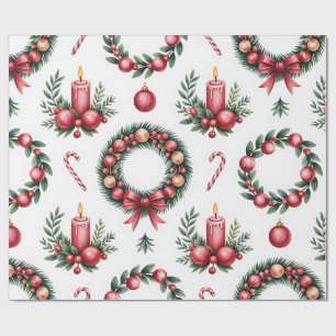 Festliche Weihnachtspapier-Kollektion Geschenkpapier