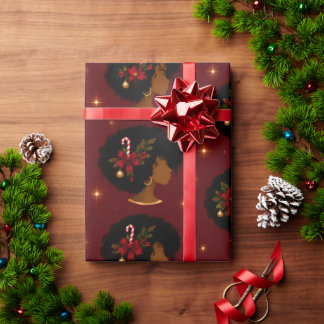 Festliche Weihnachtspapier-Krone Geschenkpapier