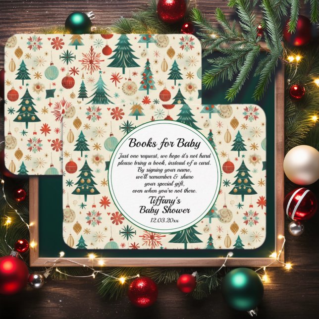 Festliche Winter Muster Kinderduschbücher für Kind Begleitkarte (Von Creator hochgeladen)