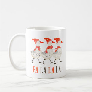 Festliche Winter Weihnachtsferien Enten Funny Kaffeetasse