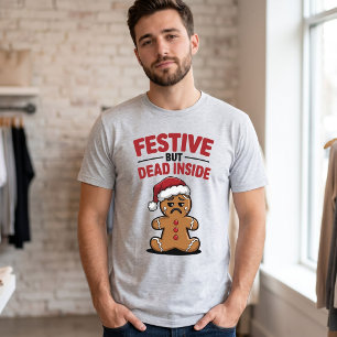 Festlicher aber innerlich tot Weihnachtsmann aus L T-Shirt