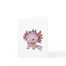 Festlicher Axolotl