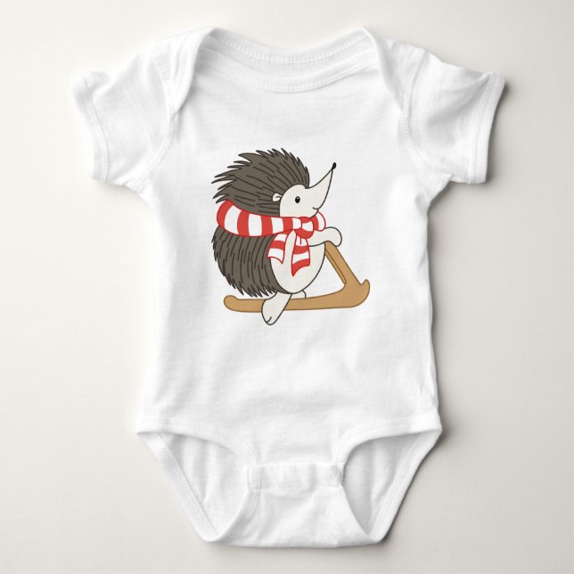 Festlicher Cartoon Baby Strampler (Vorderseite)