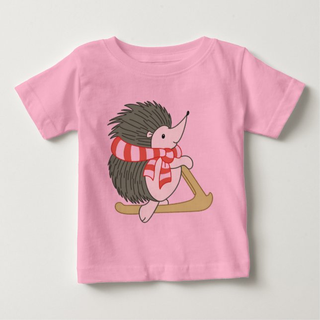 Festlicher Cartoon Baby T-shirt (Vorderseite)
