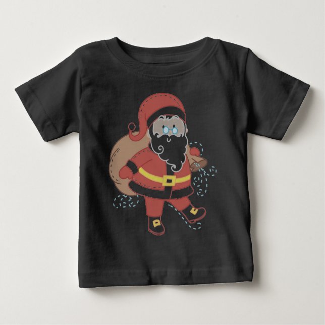 Festlicher Cartoon Baby T-shirt (Vorderseite)