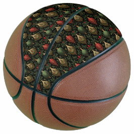 Festlicher Damast Basketball
