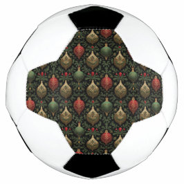 Festlicher Damast Fußball