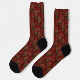 Festlicher Damast  Socken