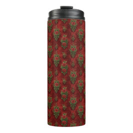 Festlicher Damast  Thermosbecher