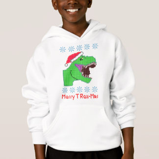 Festlicher Dinosaurier "fröhlichen Tc$rex-mas" Hoodie