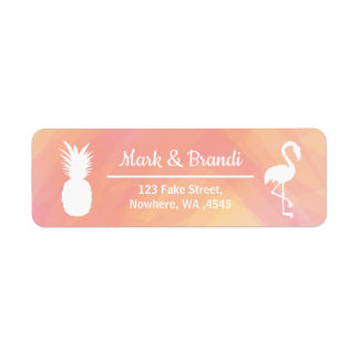 Festlicher Flamingo & Ananas Wasserfarbe Geburtsta