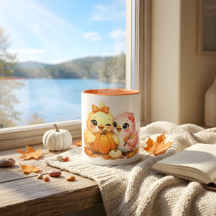 Festlicher Halloween-Vögel Keramik-Kaffeebecher Tasse