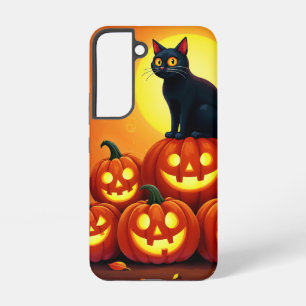 Festlicher Herbst Halloween-Kunstfreund Samsung Galaxy Hülle