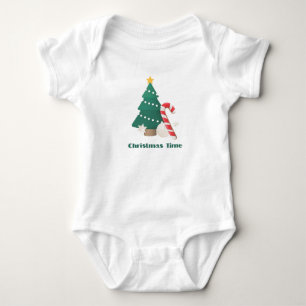 Festlicher Holiday Baby Bodysuit Strampler