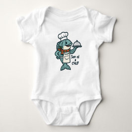 Festlicher Koch Son Bodysuit Baby Strampler