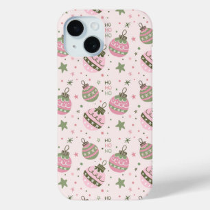 Festlicher rosa Ornamente-Handyhülle Case-Mate iPhone Hülle