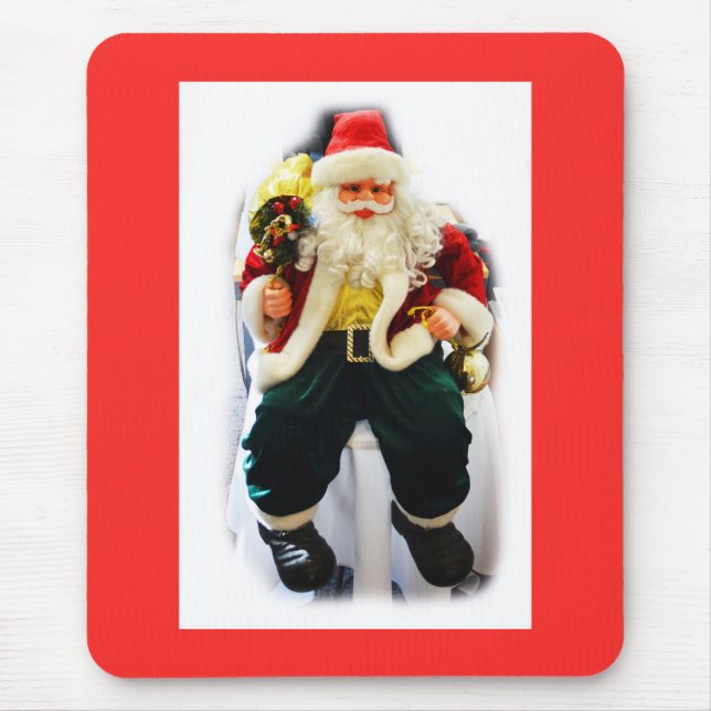 Festlicher Santa Mousepad (Vorne)