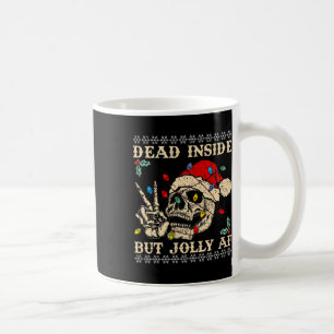 Festlicher sarkastischer schnodderiger Skelett-häs Kaffeetasse