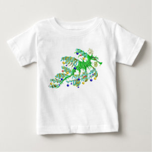 Festlicher Seedrache Baby T-shirt