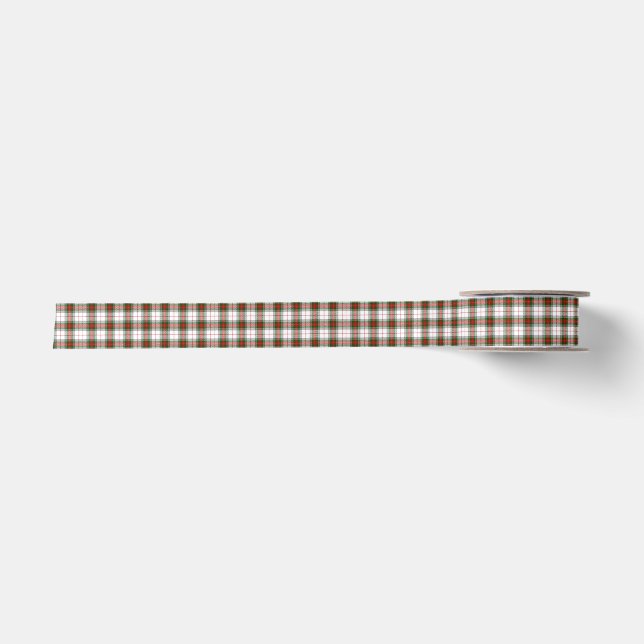 Festlicher Stewart-König George Tartan Plaid Satinband (Vorderseite)