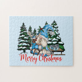 Festlicher Weihnachtsfeiertag Gnome