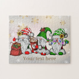 Festlicher Weihnachtsfeiertag Gnome