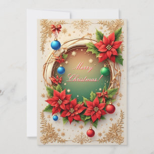 Festlicher Weihnachtskranz