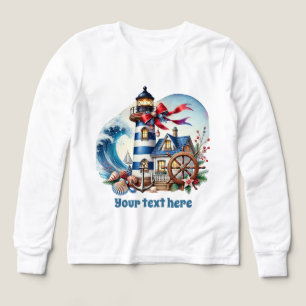Festlicher WeihnachtsLeuchtturm individuell anpass