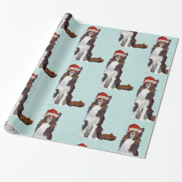 FESTLICHES COLLIE Packpapier