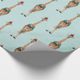 FESTLICHES GIRAFFE Packpapier