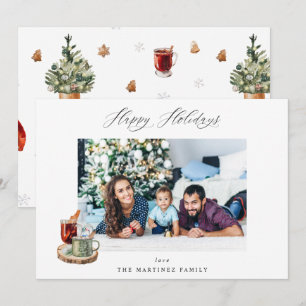 Festliches Happy Holidays Foto