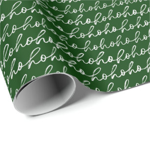 Festliches Ho Ho Ho Weihnachtspapier Geschenkpapier