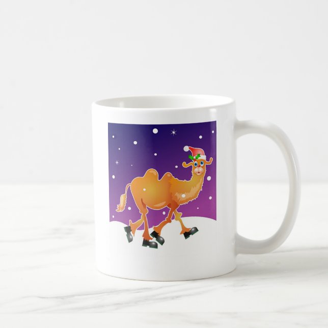 Festliches Kamel Kaffeetasse (Rechts)