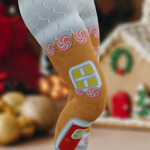 Festliches Lebkuchenhaus Weihnachten Leggings