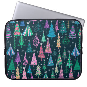 Festliches Muster, Weihnachts- und Neujahrsdekorat Laptopschutzhülle