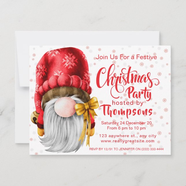 Festliches niedliches Weihnachtsfest Weihnachten P (Vorderseite)