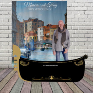 Festliches Venedig Italien Kanal Teppich Hintergru Wandteppich