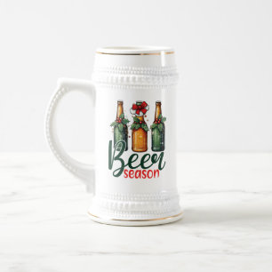 Festliches Weihnachtsbier Saison Bierglas