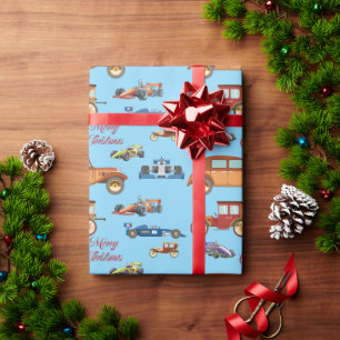 Festliches Weihnachtsfest benutzerdefiniertes Gesc Geschenkpapier