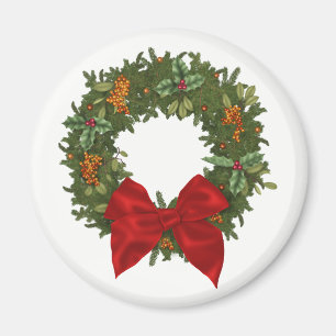 Festliches Weihnachtsfest Magnet
