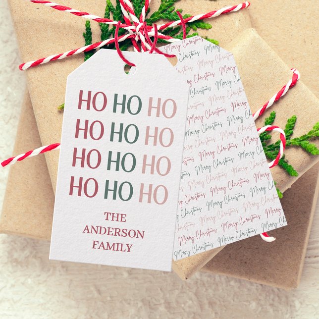 Festliches Weihnachtsgeschenk-Tag Geschenkanhänger (Von Creator hochgeladen)