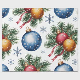Festliches Weihnachtspapier Geschenkpapier