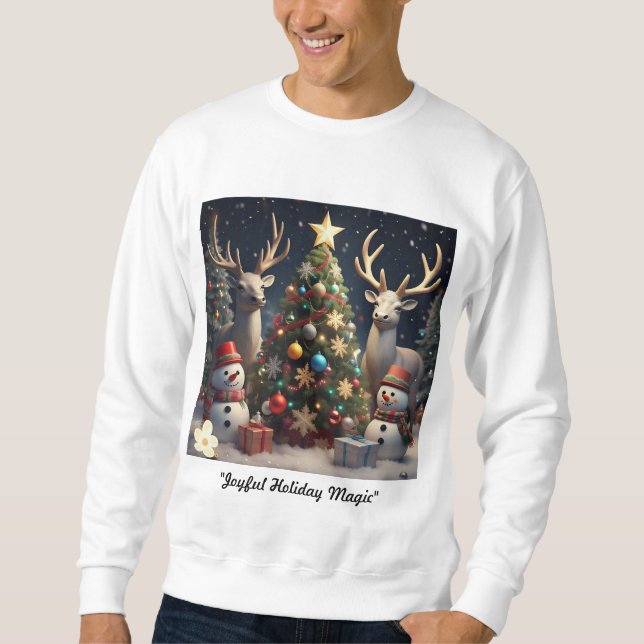 Festliches Wunderland Sweatshirt (Vorderseite)