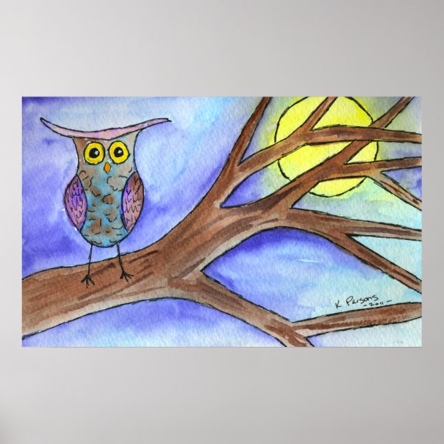 Festmachen am Mond Poster (Vorne)