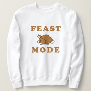Festmodus Erntedank Dinner Party Sweetshirt Sweatshirt