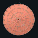 Festpfirsich Dartscheibe<br><div class="desc">Farbpfirsichdesign.</div>