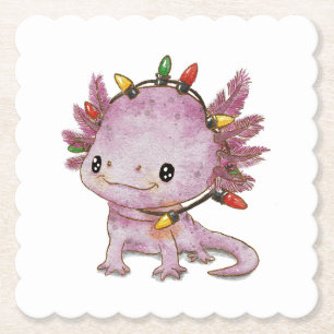 Feststoff Axolotl Untersetzer