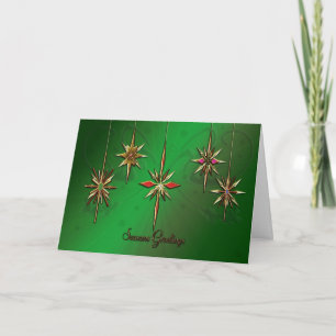 Festtages-elegante Weihnachtskarte Feiertagskarte